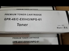 Canon Black Toner NPG61 GPR48 C-EXV43 IR ADV 400IF 500IF toner kartuşu ile uyumlu