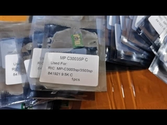 Rioch MP C2003 C2503 C3003 C3503 C2011 C4503 C5503 C6003 C2004 C2 için Renkli Toner Çip (Cyan) 841921