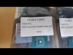 006R01655 006R01656 006R01657 006R01658 Xerox Color C60 C70 yazıcısı için toner kartuşu sıfırlama çipi