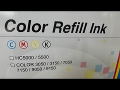 Riso HC5000 5500 için Renk Yeniden Doldurma Mürekkep Kartüsü Comcolor 3050 3150 7050 7150 9050 9150 Mürekkep Yeniden Doldurma K