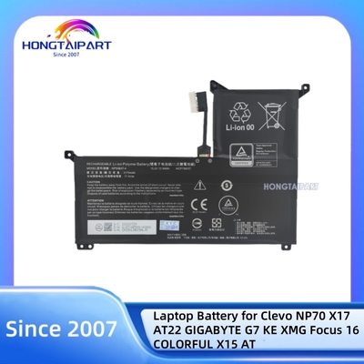 satın al Laptop Battery NP50BAT-4-54 4ICP7 89% New for Clevo NP70 X17 AT22 15.2V 49WH çevrimiçi üretim