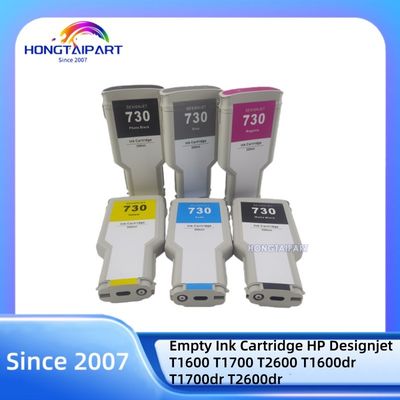 satın al 300ML Ink Cartridge 730 P2V71A-MK P2V73A-PK P2V68A-C P2V70A-Y P2V69A-M P2V72A-G for HP Designjet T1600 T1700 T2600 T1600dr T1700dr T2600dr çevrimiçi üretim