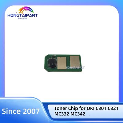 satın al OKI C301 C321 MC332 MC342 için toner çipleri 44973546 Renkli yazıcı çipleri yedek parçalar Hongtaipart çevrimiçi üretim