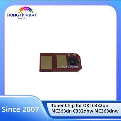 satın al OKI C332dn MC363dn C332dnw MC363dnw için Toner Çipi 46508720, Renkli Yazıcı Yedek Parçaları çevrimiçi üretim