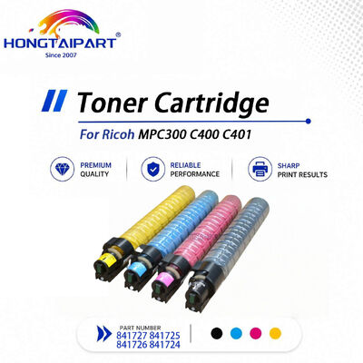 satın almak Ricoh MP C300 MP C400 MP C401 için Uyumlu Toner Kartuşu 841724-841727 çevrimiçi üretim