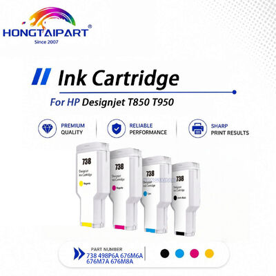 satın al HP 738 Mürekkep Kartuşu 300 ml Designjet T850 T950 498P6A 676M6A 676M7A 676M8A çevrimiçi üretim