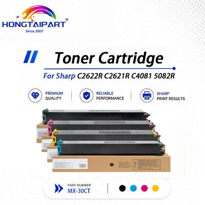 satın almak Kromatik ayarlı MX‑30CT MX‑60CT Toner Kartuşu Beneklenmeyi önleyen Doygunluk sabit Sharp C2622R C2621R C4081 5082R için Uyumlu çevrimiçi üretim