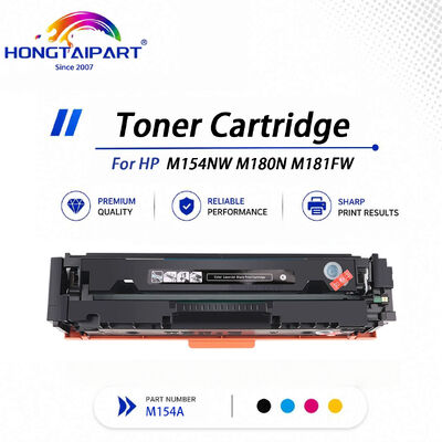 satın almak HP M154NW M180N M181FW için Canlı Renkli Düşük Atık Toner Kartuşu M154A çevrimiçi üretim