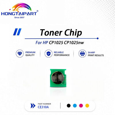 satın almak HP CP1025 CP1025nw için Kolay Doldurulabilir Geri Dönüştürülebilir CE310A Toner Çipi çevrimiçi üretim