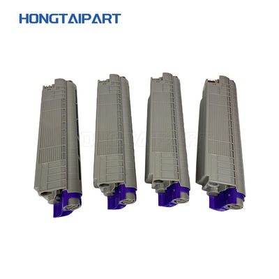 Uyumlu Renkli Yazıcı Yüksek Kapasiteli Toner Kartüsü CMYK 46443101 46443102 464443103 46443104 OKI için C823 C833 C83