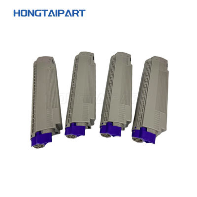 Yüksek Kapasiteli Toner Kartüsü CMYK 46443101 46443102 464443103 46443104 OKI için C823 C833 C83