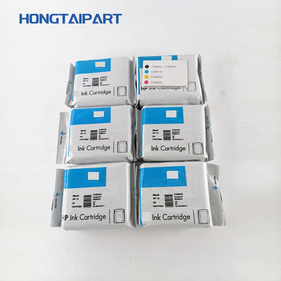 Gerçek mürekkep kartuşu C4844A 10 mürekkep jeti 500 800 815 820 1000 9110 9120 9130 Siyah HONGTAIPART