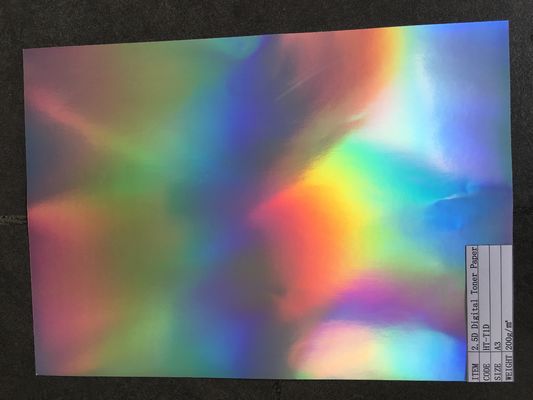 2.5D Dijital Toner Kağıdı Parlayan Kağıt Reklam Sergisi Çerçeve Kağıdı
