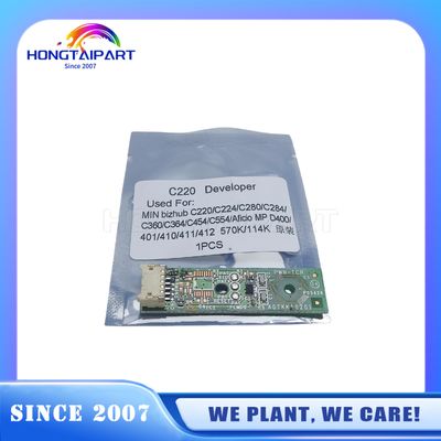 Geliştirici Çip Konica Minolta Bizhub C220 C224 C280 C284 C 360 C364 C454 C554 Aficio MP D400 401 410 411 412 570K 114K