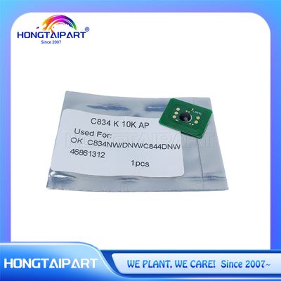 46861312 Chip-BK 10K OKI için C824 C844 C835 C834