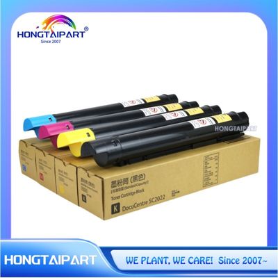 HONGTAIPART Uyumlu Renkli Toner Kartüsü CT202952 CT202956 CT202957 CT202958 Fuji Xerox DC SC2020 SC2022 Yüksek Kalite Siyah Sarı Siyan Mağenta Yüksek Kapasiteli Kopyalama Parçası