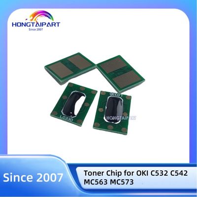 Toner Chip 46490608 46490607 46490605 46490606 OKI için C532 C542 MC563 MC573 Uyumlu