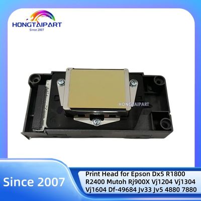 Yeni Orijinal Baskı Kafası F158000 F186000 F160010 Epson Dx5 R1800 R2400 Mutoh Rj900X Vj1204 Vj1304 Vj1604 Df-49684 Jv33 Jv5 4880 7880 9880 Mürekkep Baskı Kafası