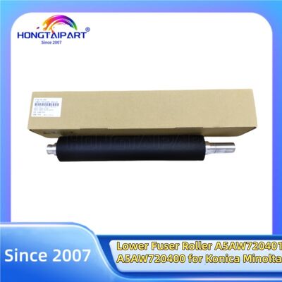 A5AW720401 A5AW720400 Konica Minolta Basın için Alt Füzör Roleri C6085 C6100 C6110 C1085 C1100 Yedek Parçaları Tedarik Hongtaipart Isı Füzör Basıncı