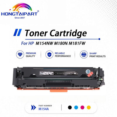 HP M154NW M180N M181FW için Canlı Renkli Düşük Atık Toner Kartuşu M154A