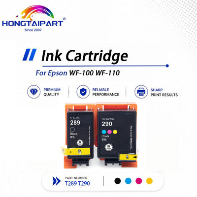 Epson WF-100 WF-110 için Solmaya Dayanıklı Fotoğraf Sınıfı Mürekkep Kartuşu T289 T290