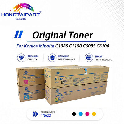 Orijinal Kararlı Çıkış Konica Minolta TN622 Orijinal Toner C1085 C1100 C6085 C6100 Fotokopi Makinesi