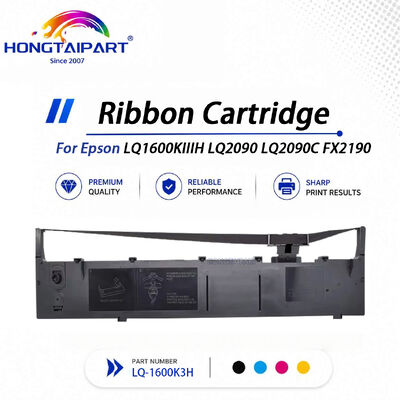Yüksek yoğunluklu LQ-1600K3H Şerit Kartuşu Ağır Hizmet Tipi Epson LQ1600KIIIH LQ2090 LQ2090C FX2190 için Uyumlu
