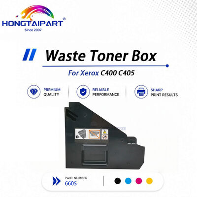 Mühürle geliştirilmiş Atık Toner Kutusu Dökülmeye karşı dayanıklı, Yerleştirme hassasiyeti Xerox VersaLink C400 C405 WorkCentre 6605 ile uyumlu