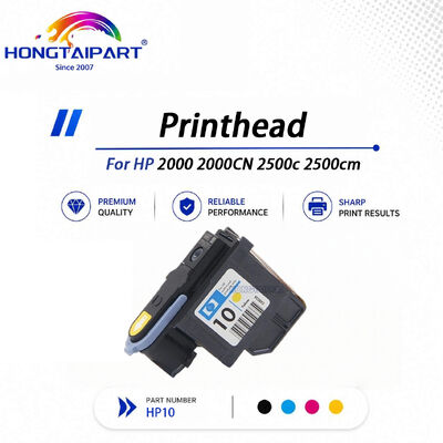 Akış açısından optimize edilmiş Yeniden Üretilmiş HP10 Baskı Kafası Nozulu, sağlam Renk tonu ile tutarlı HP 2000 2000CN 2500c 2500cm ile uyumlu