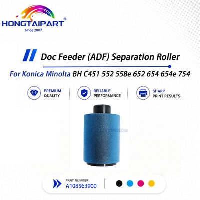Aşınmaya dayanıklı Konica Minolta C220 C280 C360 ADF Alma Silindiri Pürüzsüz Besleme Parça No.9J07340901