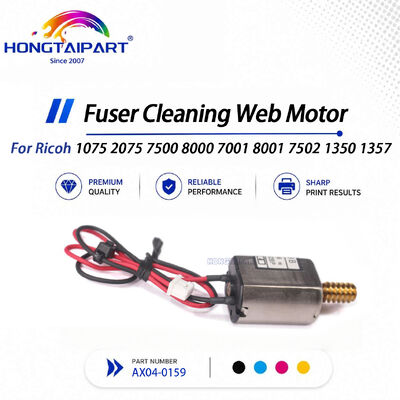 Kararlı Füzer Temizleme Web Motoru AX04-0159 Ricoh 1075 2075 7500 8000 7001 8001 7502 1350 1357 Fotokopi Makinesi