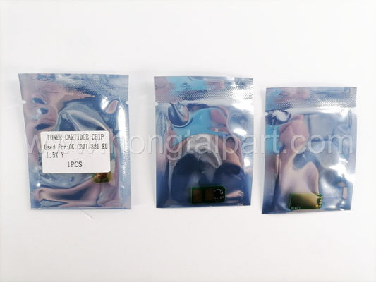 OKI C301 C321 1.5K için Toner Kartuşu Çipi