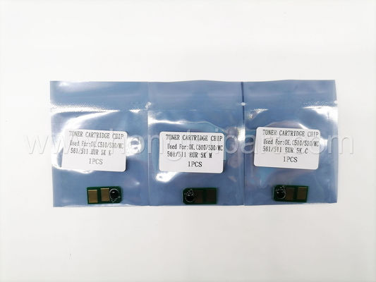 OKI C510 530 MC561 511 için toner kartuşu çipi